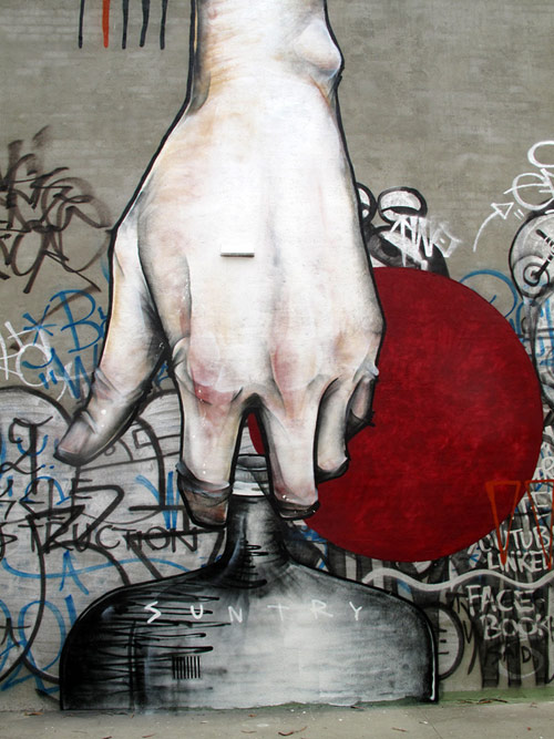 RekaOne TwoOne Ghostpatrol Idle Hands Mural
