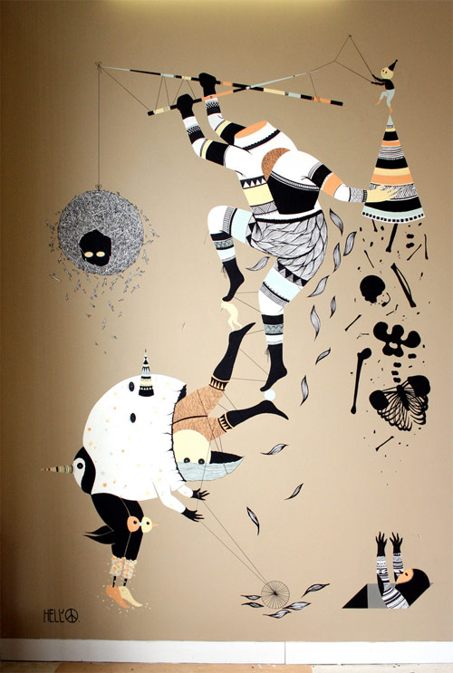 Artist Jerome Meynen drawings