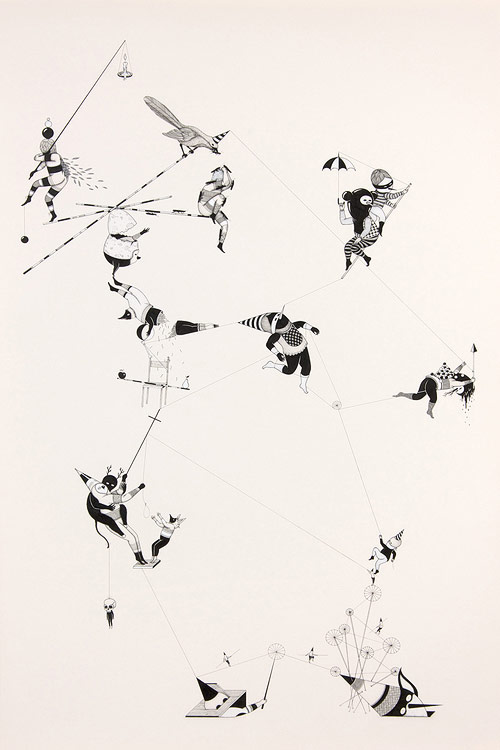 Artist Jerome Meynen drawings