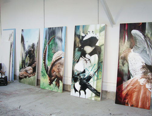 Artist painter Josie Morway