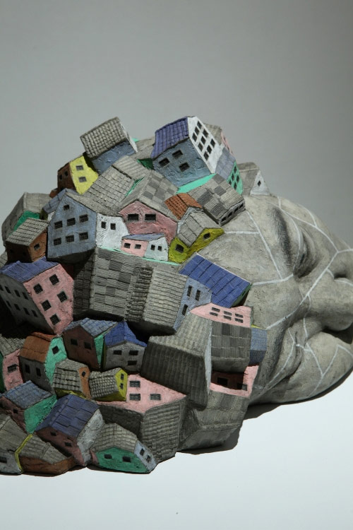 Sculptures by artist Seungchun Lim