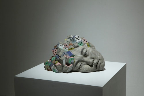 Sculptures by artist Seungchun Lim