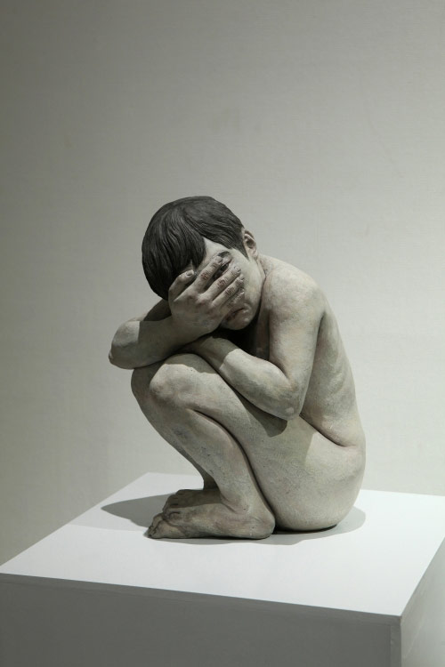 Sculptures by artist Seungchun Lim