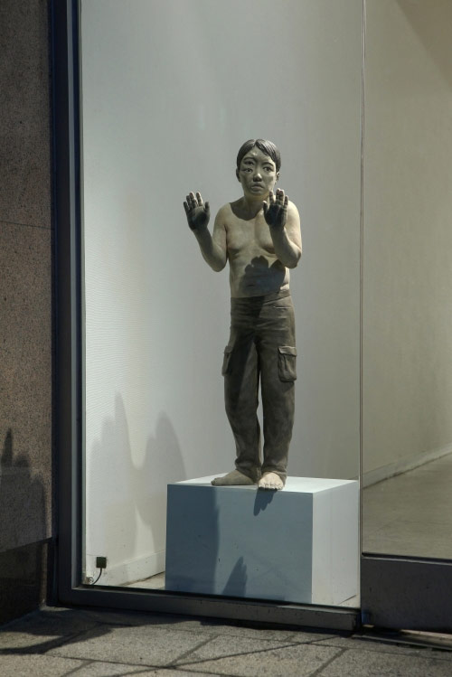 Sculptures by artist Seungchun Lim