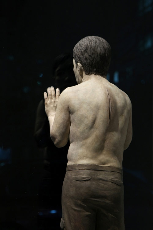 Sculptures by artist Seungchun Lim