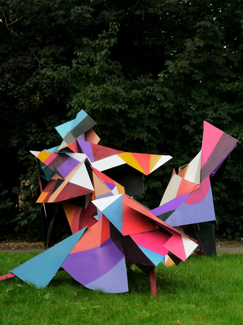 Sculptures by artist Clemens Behr