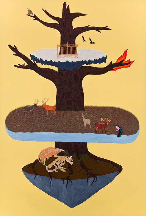 Artist painter Dea Lellis paintings