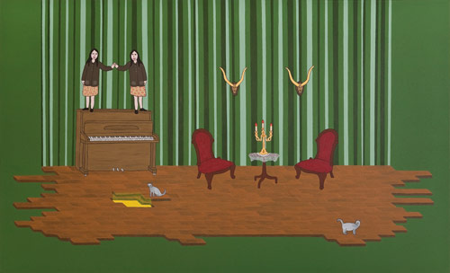 Artist painter Dea Lellis paintings