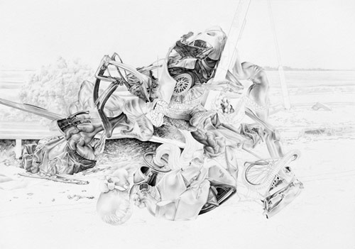 Drawings by artist James Roper