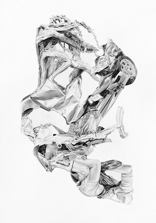 Drawings by artist James Roper