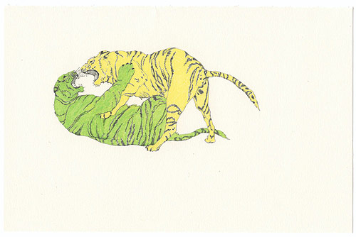 Drawings by artist Lauren Nassef