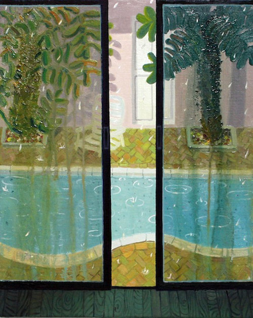 Artist painter Daniel Heidkamp