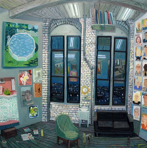 Artist painter Daniel Heidkamp