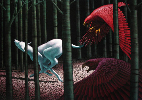 Artist painter Leonard Koscianski paintings