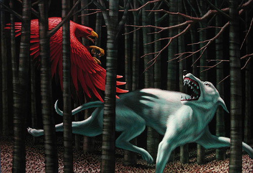 Artist painter Leonard Koscianski paintings