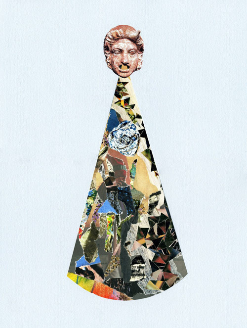 Collages by artist Marco Migani 