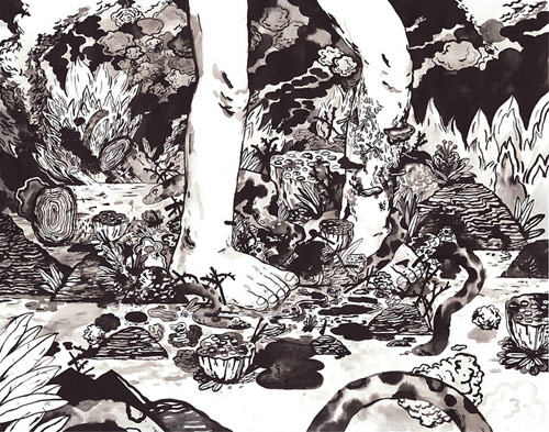 Artist illustrator Niv Bavarsky