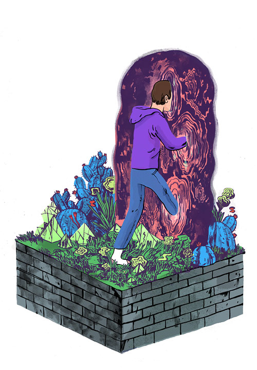 Artist illustrator Niv Bavarsky