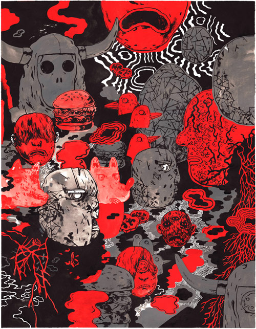 Artist illustrator Niv Bavarsky