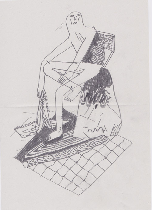 Drawings by artist Quentin Chambry