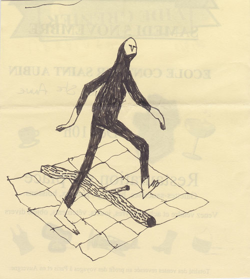 Drawings by artist Quentin Chambry