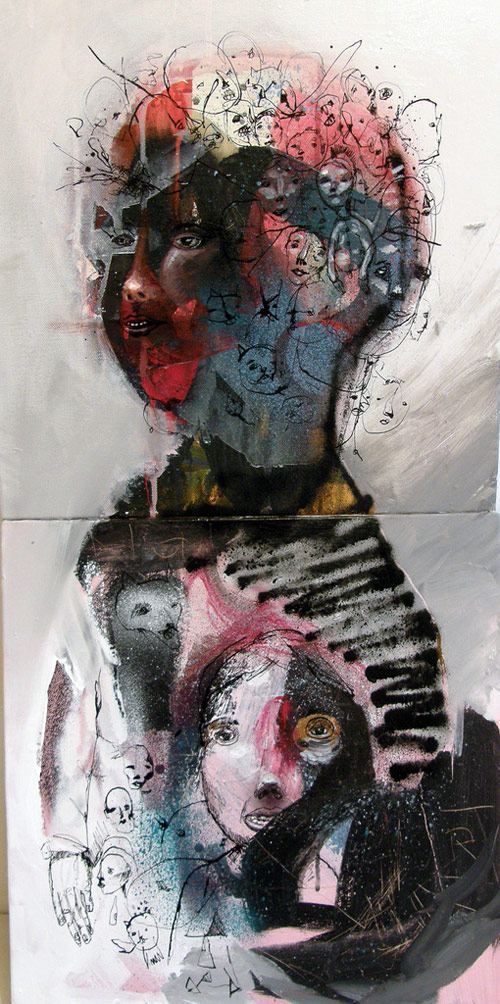 Artist painter Collin van der Sluijs