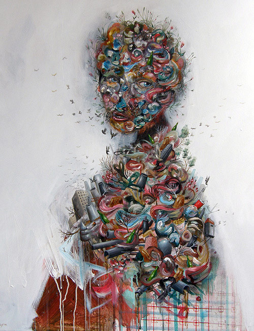 Artist painter Collin van der Sluijs