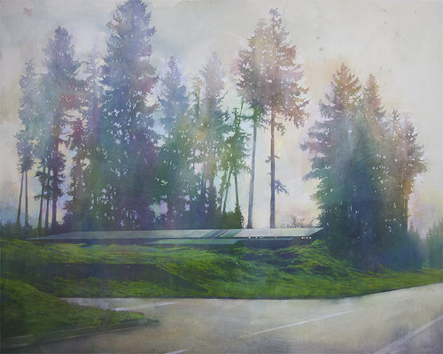 Vancouver based artist painter Erin McSavaney