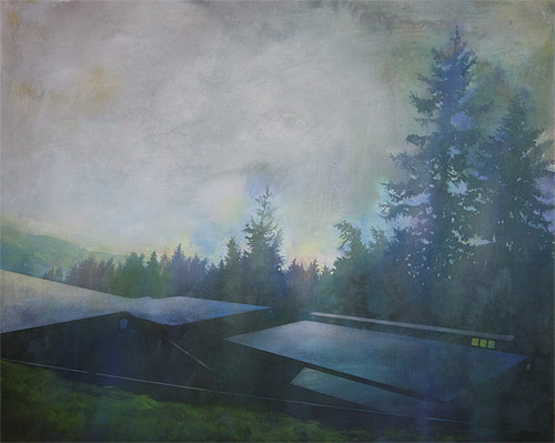 Vancouver based artist painter Erin McSavaney