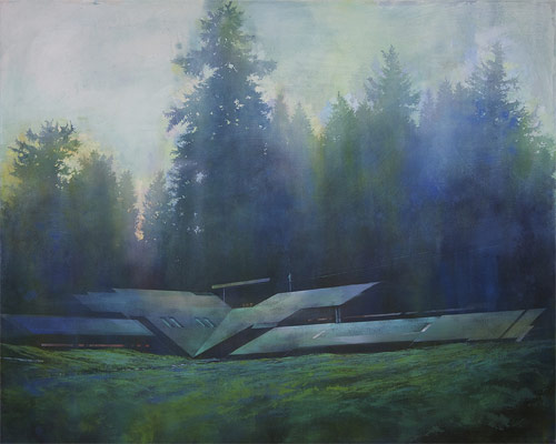 Vancouver based artist painter Erin McSavaney