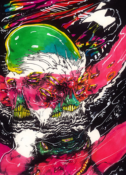 Drawings by artist Jared Africa