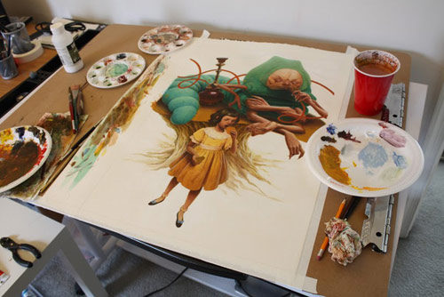 Artist illustrator Jeremy Enecio