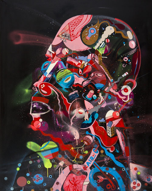 Artist painter Sickboy