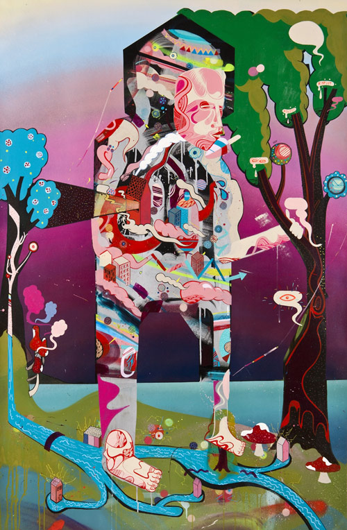 Artist painter Sickboy