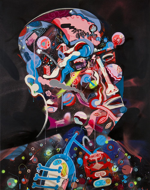 Artist painter Sickboy