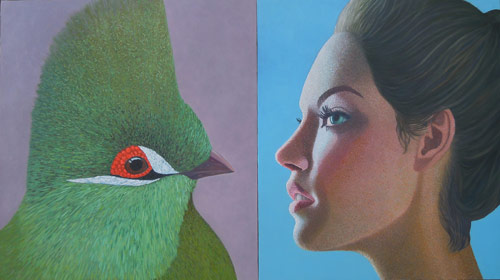 Conscience of Quills new paintings by artist painter Kevin Chupik