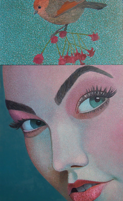 Conscience of Quills new paintings by artist painter Kevin Chupik