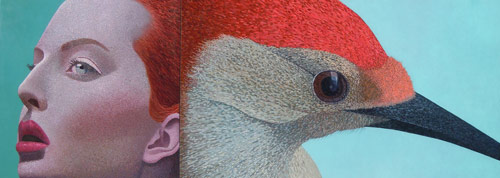 Conscience of Quills new paintings by artist painter Kevin Chupik