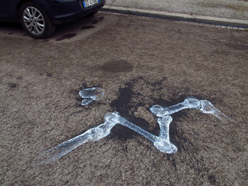 SHOK-1 x-ray graffiti