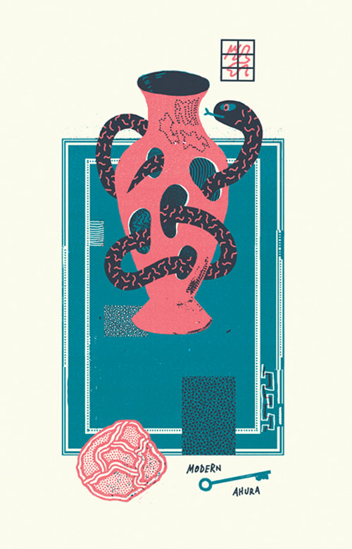 Drawings by artist Tamas Al