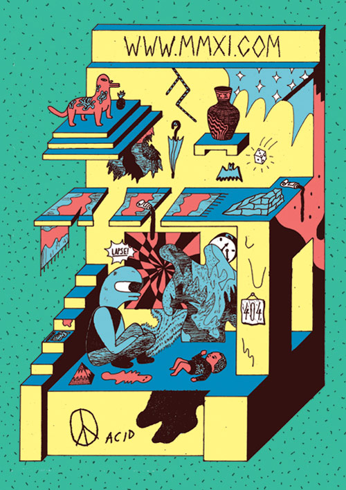 Drawings by artist Tamas Al