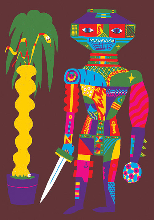 Drawings by artist Tamas Al