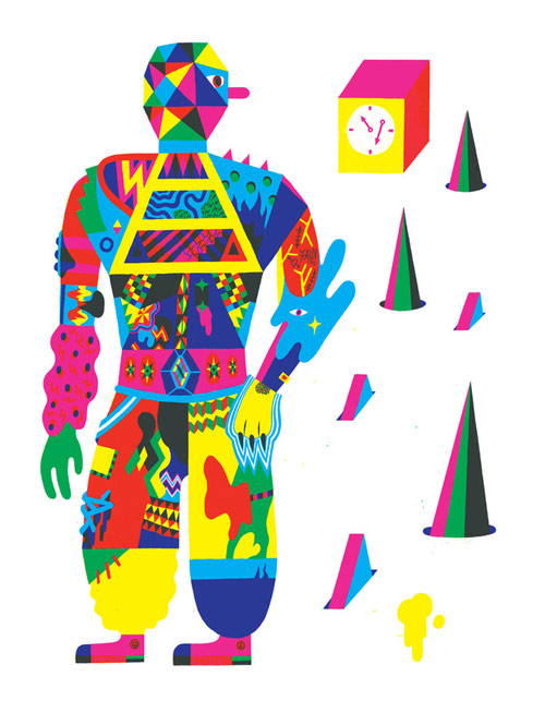 Drawings by artist Tamas Al