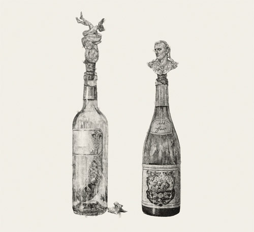 Drawings by artist Amanda Nedham