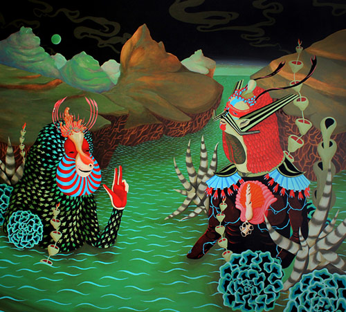 Artist Bruno 9li paintings painter