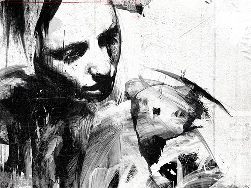 Artist Russ Mills Byroglyphics