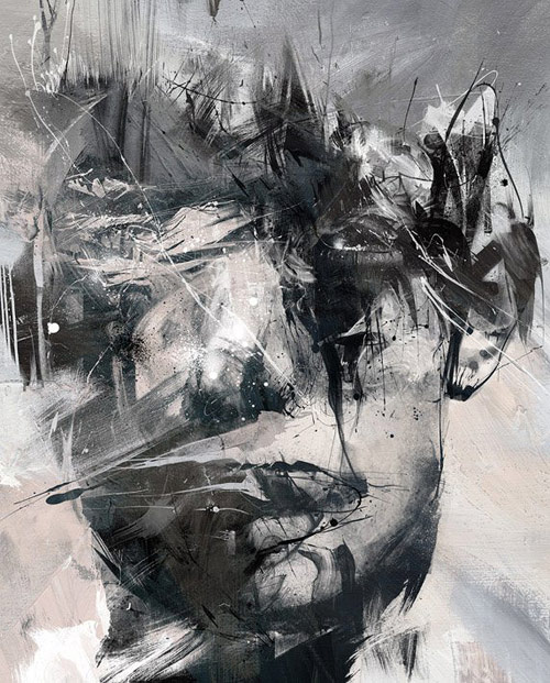 Artist Russ Mills Byroglyphics