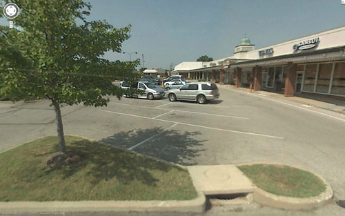 Google Street view match books by artist Krista Charles