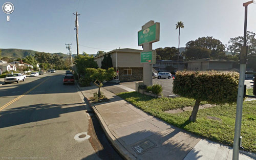 Google Street view match books by artist Krista Charles