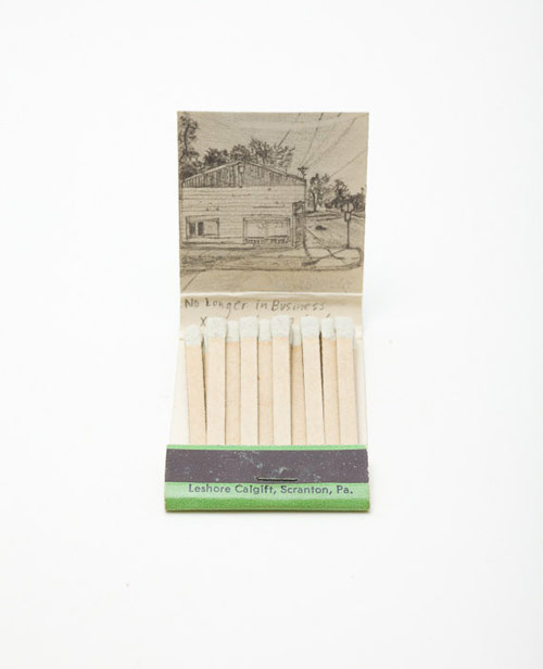 Google Street view match books by artist Krista Charles